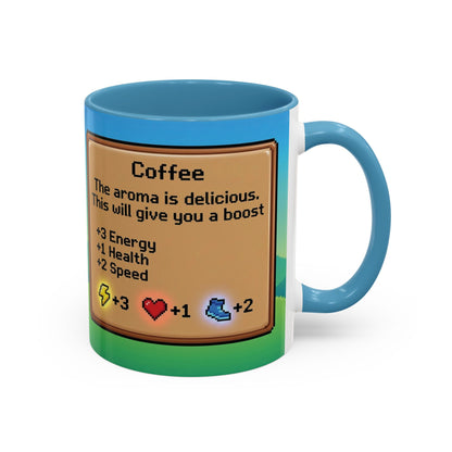 Stardew Valley Inspired Mug – Cozy Gamer Coffee Cup – Farming Game Gift – Pixel Art Aesthetic Mug