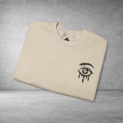 Dripping Eye Crewneck Sweatshirt