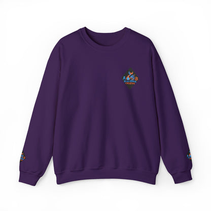 A Blue Ember Patch Crewneck Sweatshirt