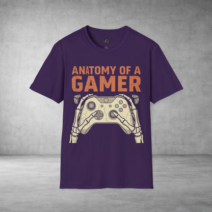 Anatomy of a Gamer T-Shirt – Retro Controller Graphic Tee for Gamers