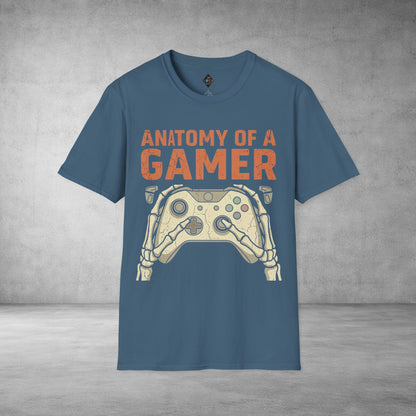 Anatomy of a Gamer T-Shirt – Retro Controller Graphic Tee for Gamers