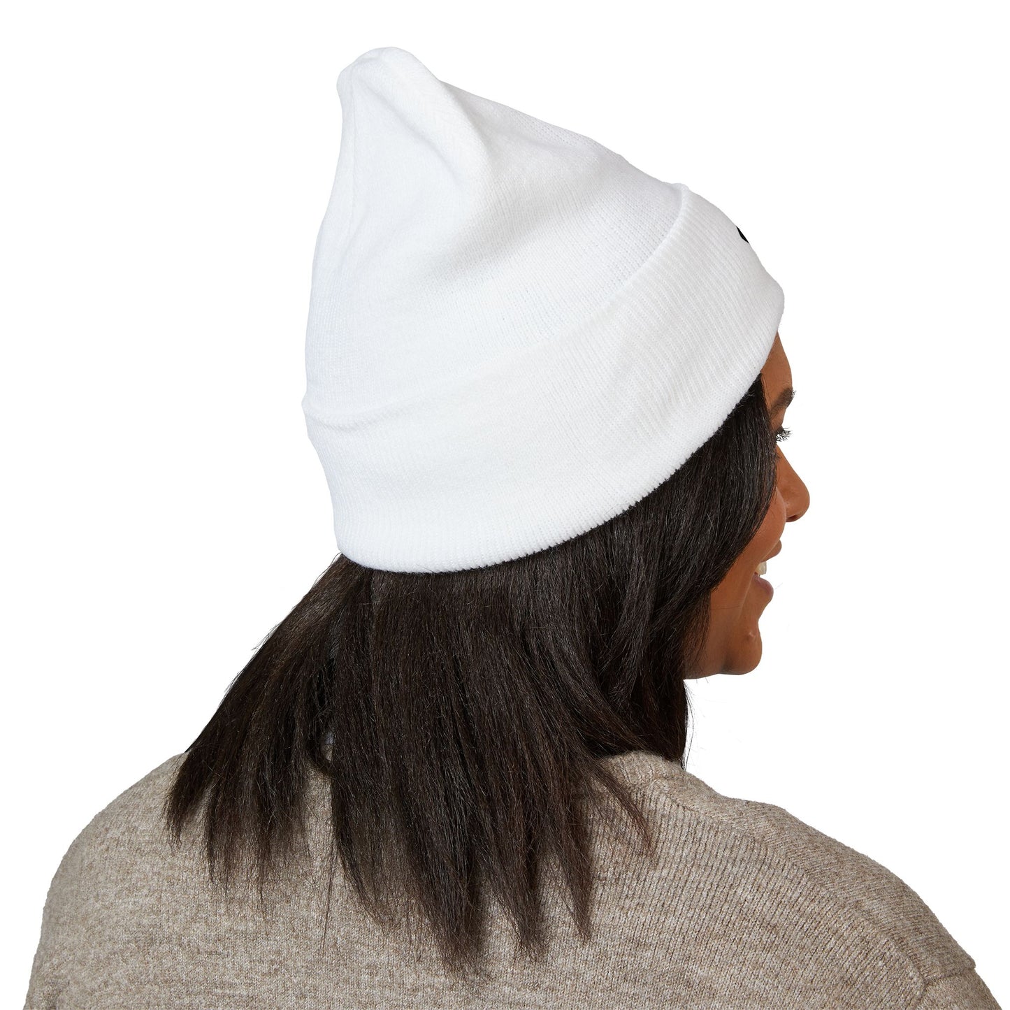 A Blue Ember Creative - Embroidered Diamond Cuffed Beanie