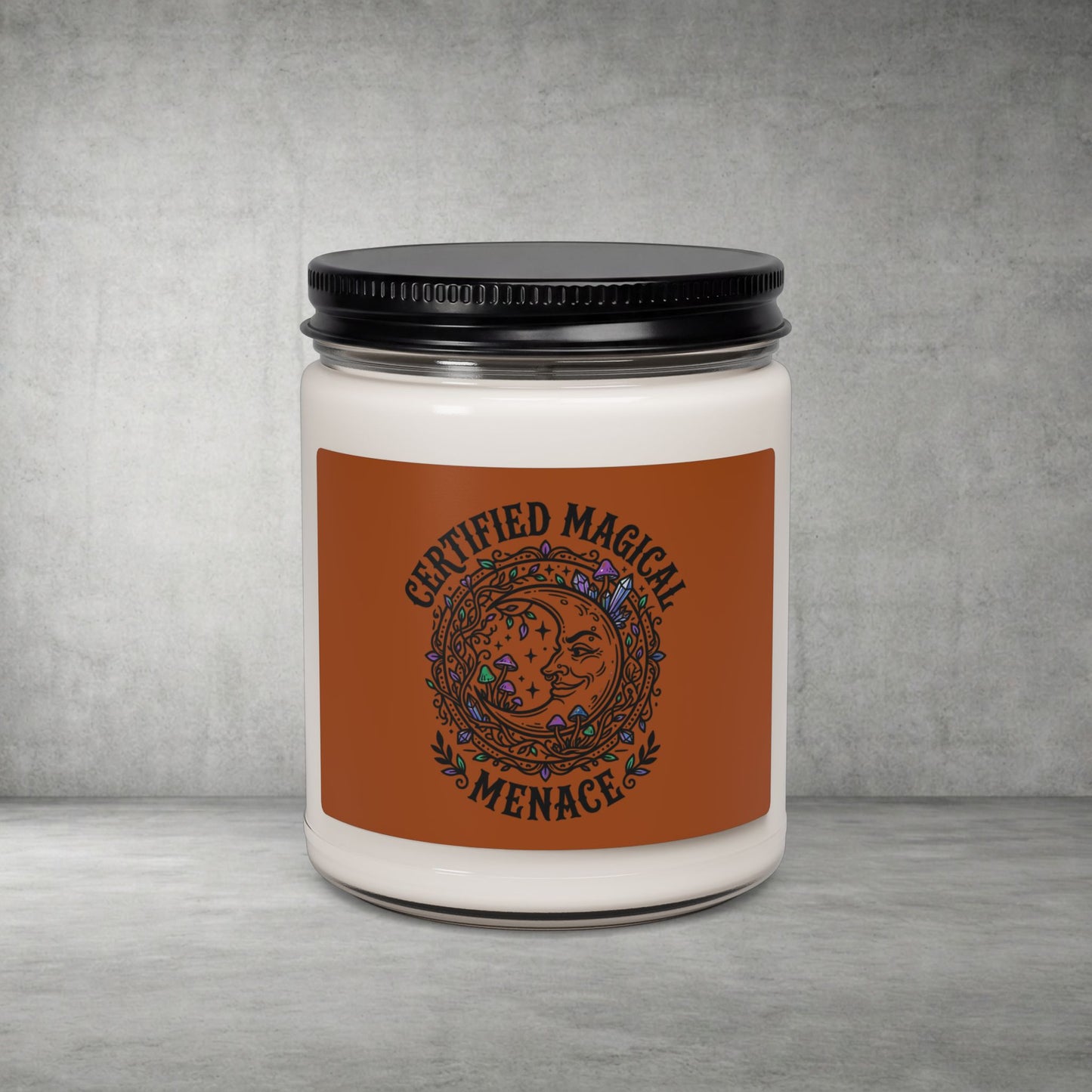 Certified Magical Menace Candle | Witchy, goblincore, celestial soy candle