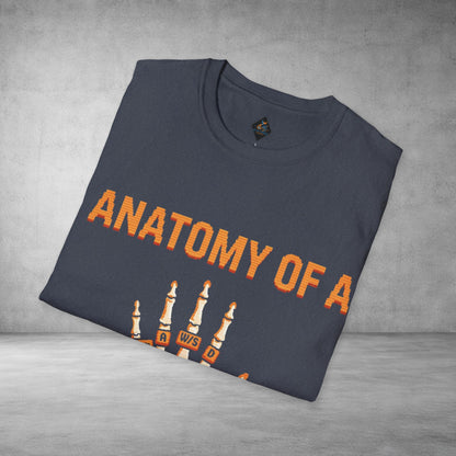 Anatomy of a Gamer T-Shirt — Skeleton Hand Gamer Tee