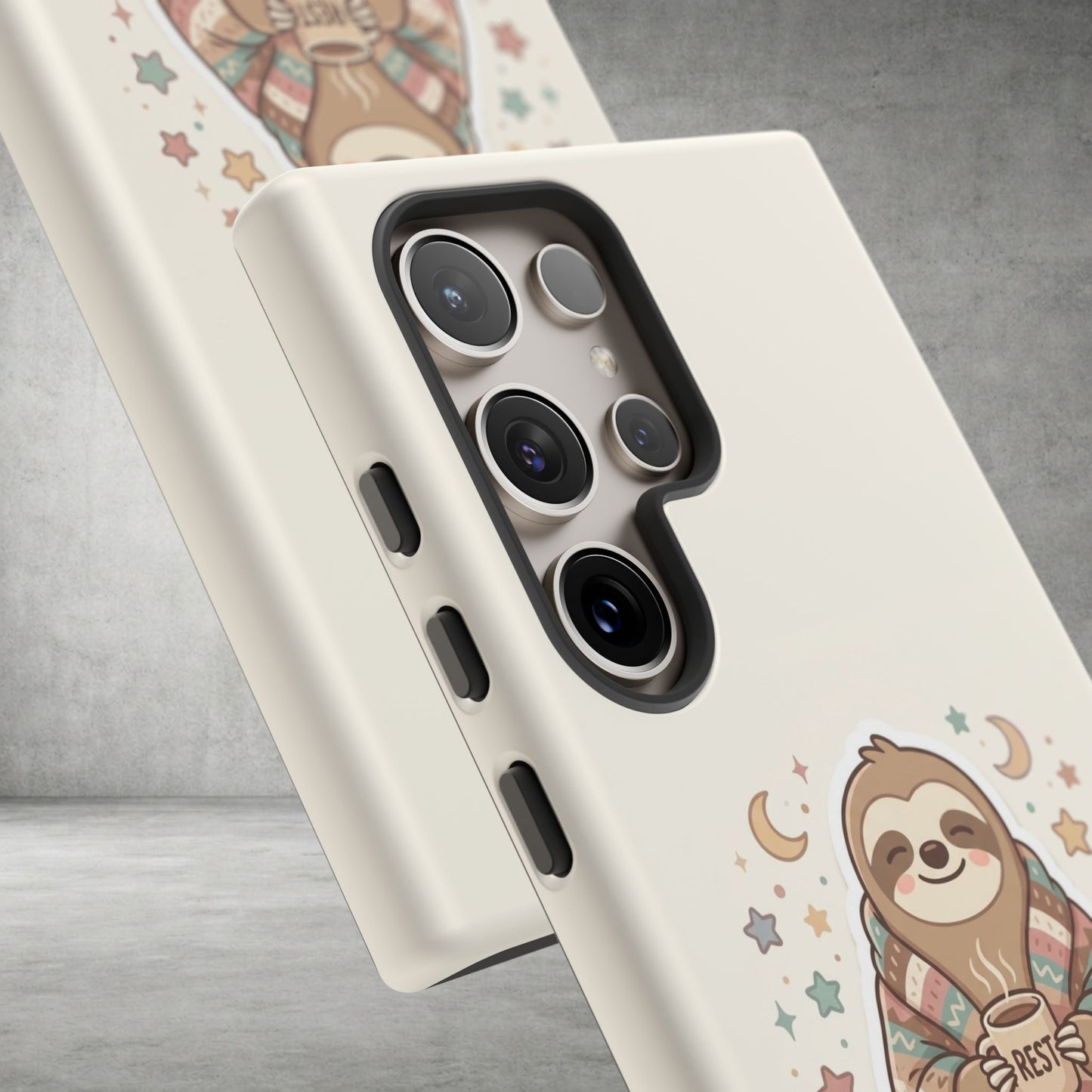 Phone Case — "In My Rest Era" Sloth Cozy Cute Protective Case