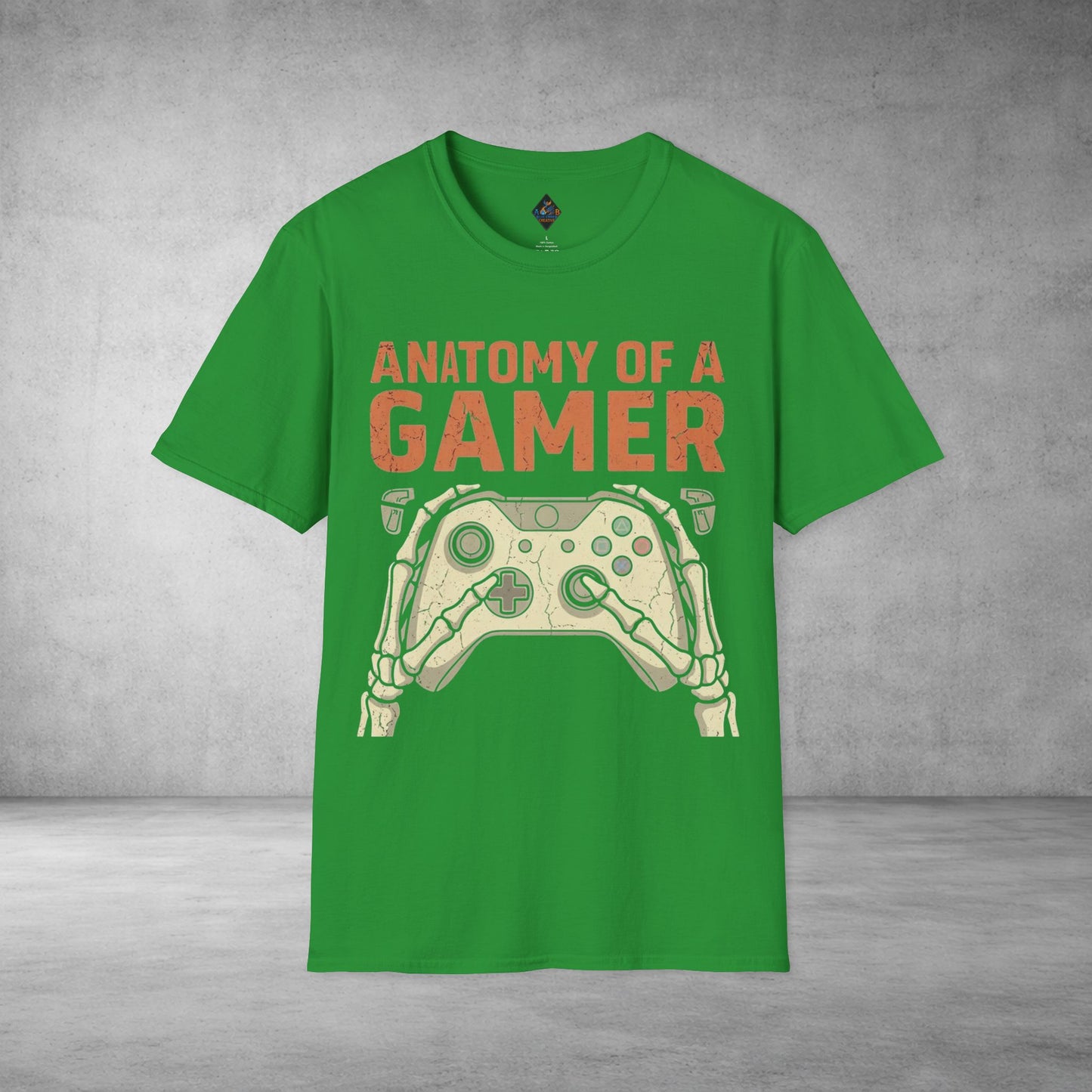 Anatomy of a Gamer T-Shirt – Retro Controller Graphic Tee for Gamers
