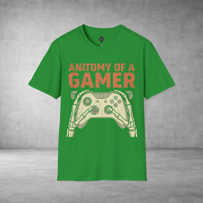 Anatomy of a Gamer T-Shirt – Retro Controller Graphic Tee for Gamers