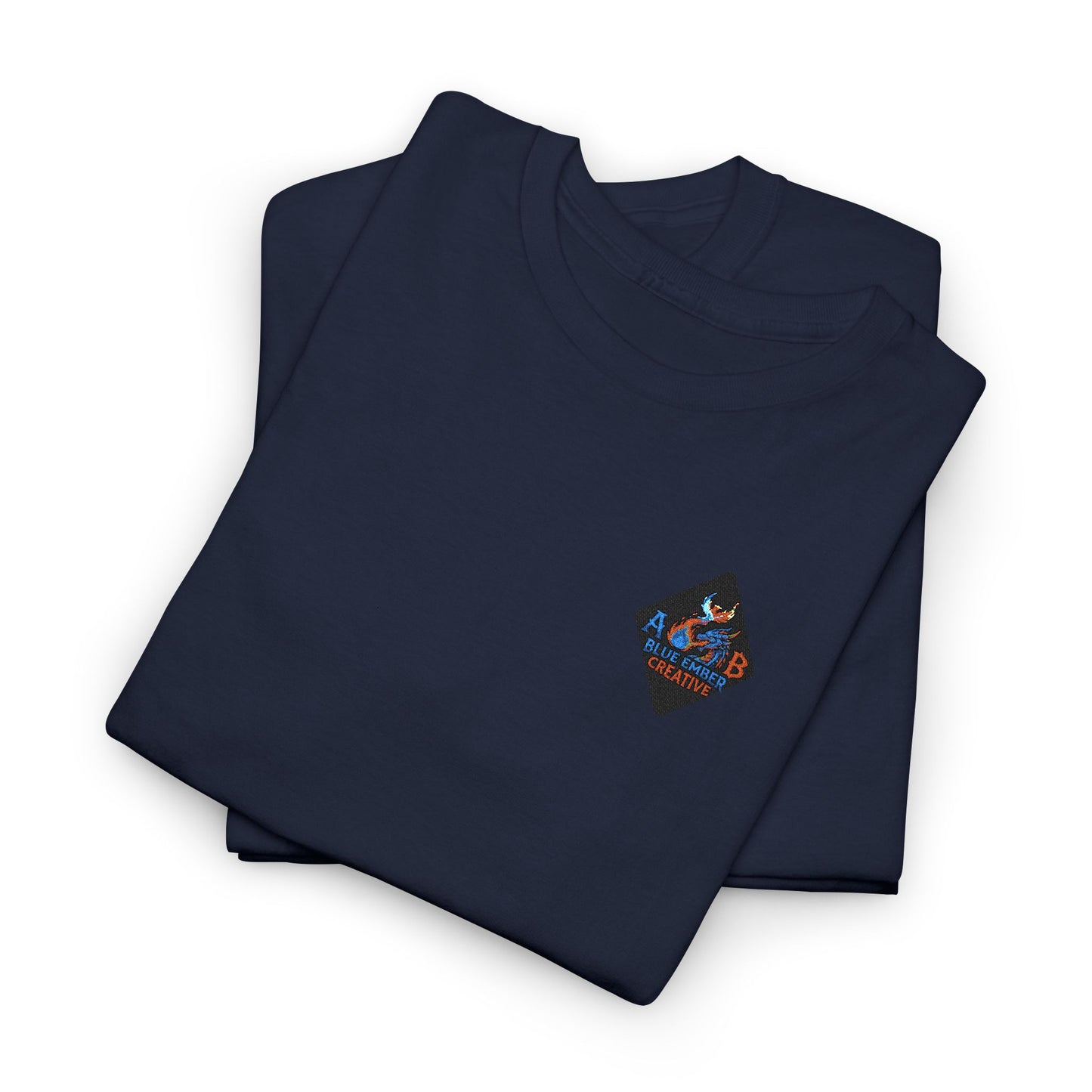 A Blue Ember Diamond Chest Tee