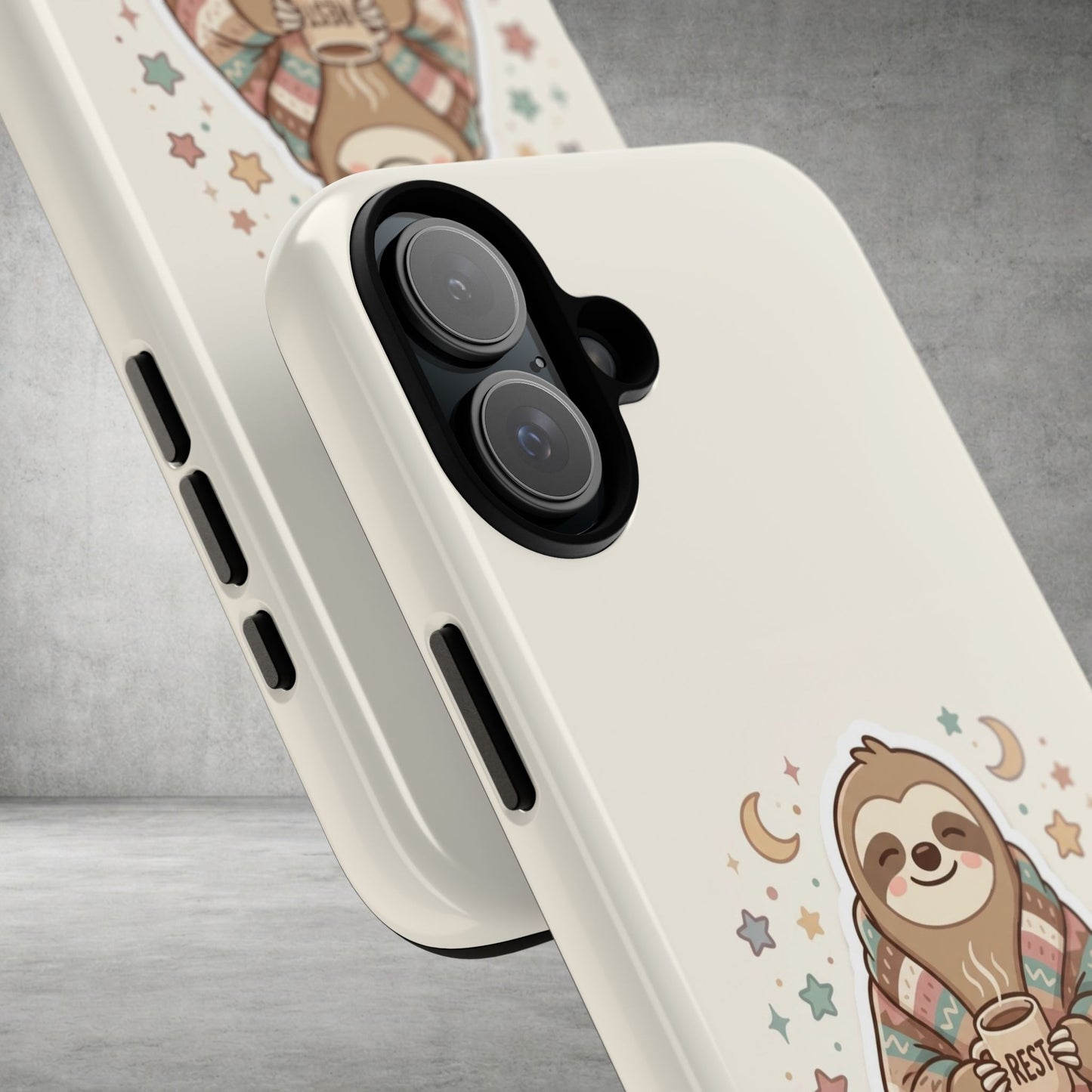 Phone Case — "In My Rest Era" Sloth Cozy Cute Protective Case