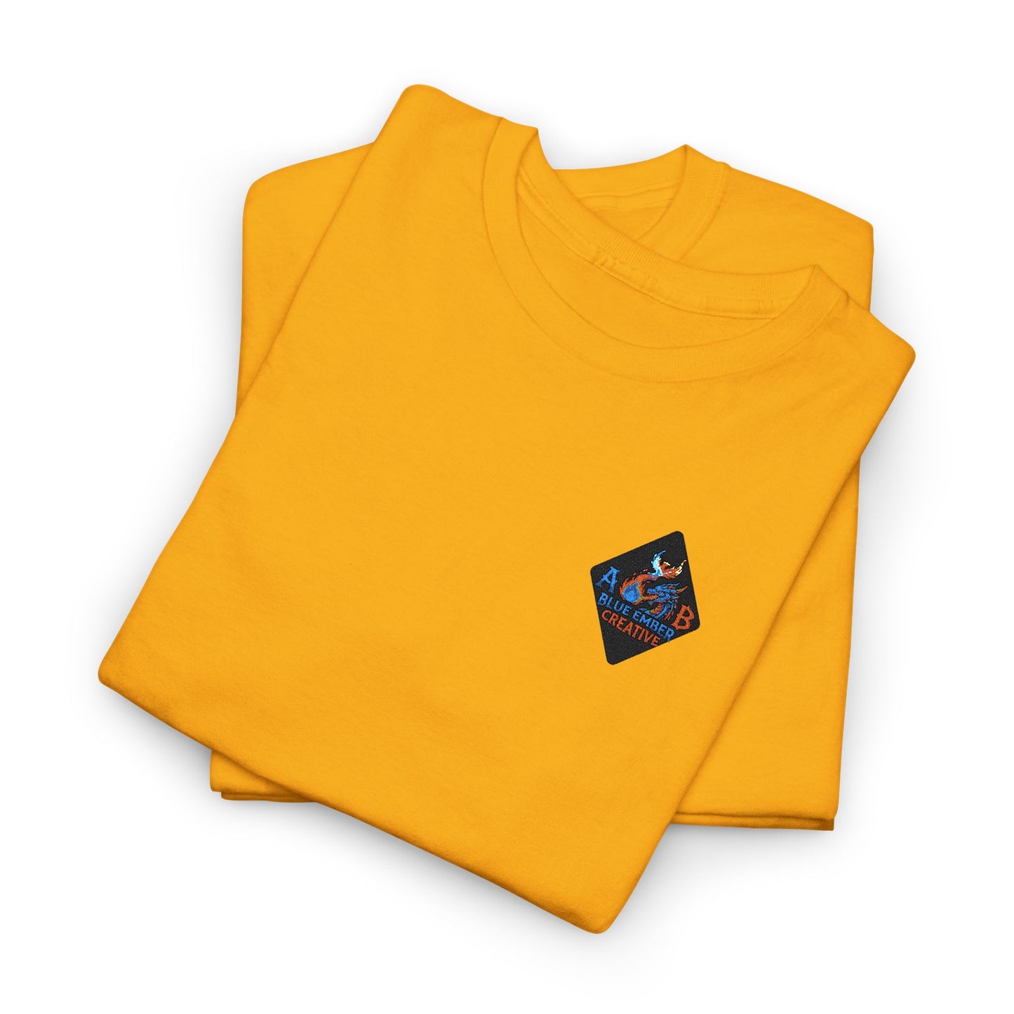 A Blue Ember Diamond Chest Tee