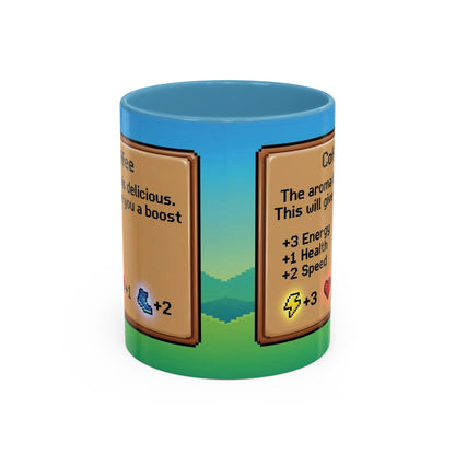 Stardew Valley Inspired Mug – Cozy Gamer Coffee Cup – Farming Game Gift – Pixel Art Aesthetic Mug