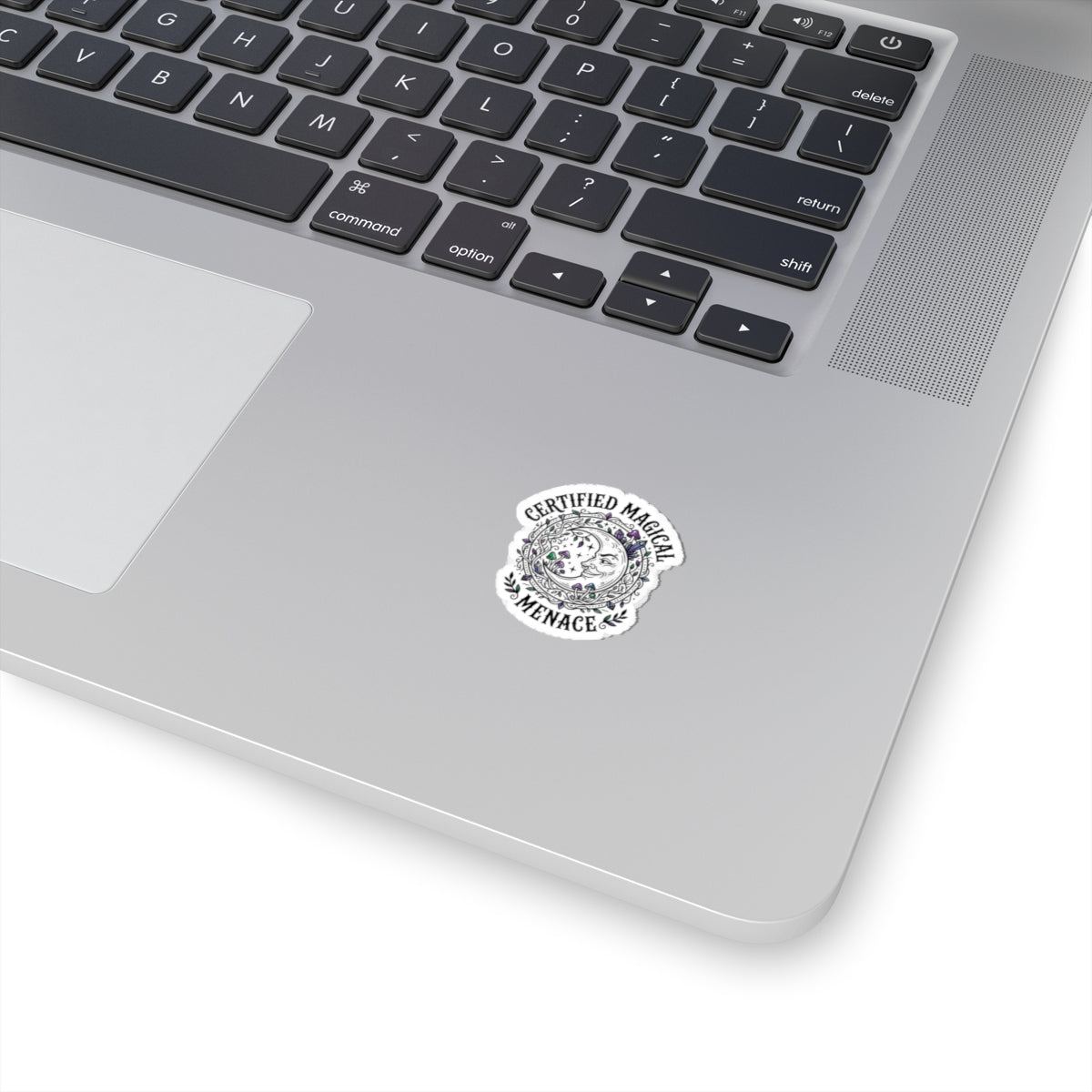 Certified Magical Menace Sticker | witchy, goblincore, celestial aesthetic