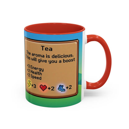 Stardew Valley Inspired Mug – Cozy Gamer Tea Cup – Farming Game Gift – Pixel Art Aesthetic Mug