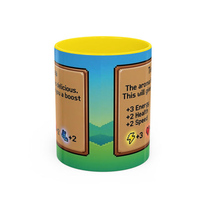 Stardew Valley Inspired Mug – Cozy Gamer Tea Cup – Farming Game Gift – Pixel Art Aesthetic Mug