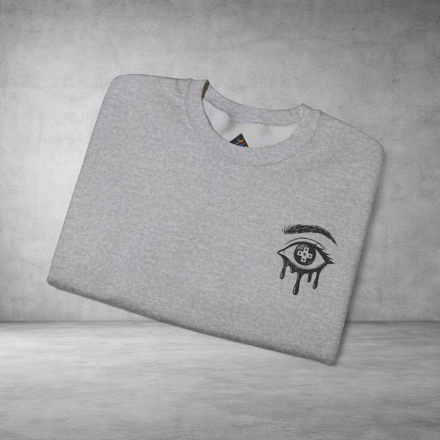 Dripping Eye Crewneck Sweatshirt