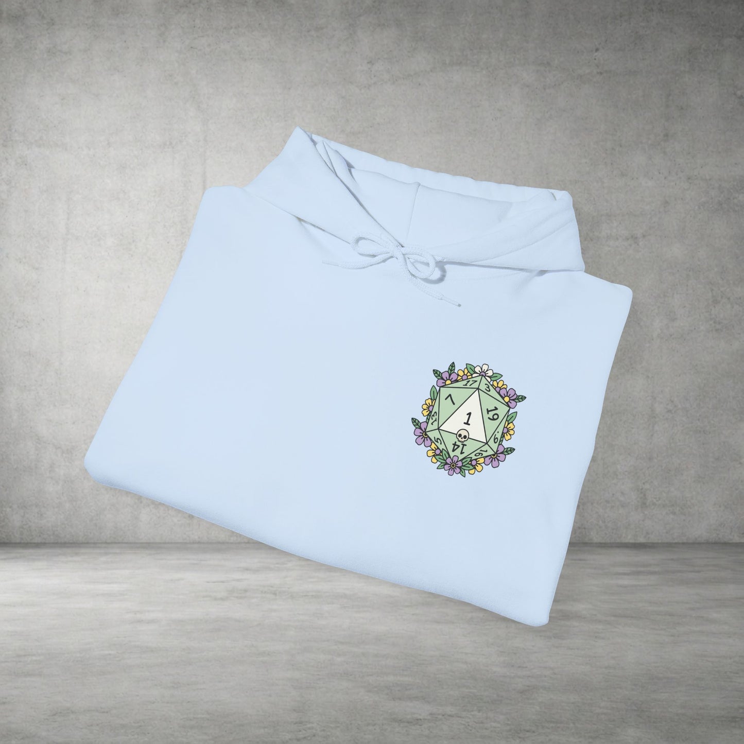 Floral Monogram 'A' Crest Hoodie - Botanical Initial Sweatshirt