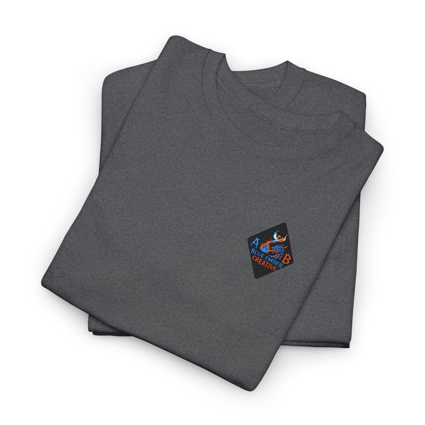 A Blue Ember Diamond Chest Tee