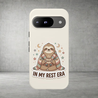 Phone Case — "In My Rest Era" Sloth Cozy Cute Protective Case