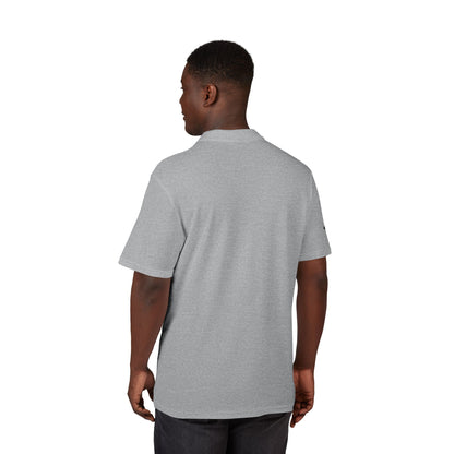 A Blue Ember Creative - Embroidered Diamond Floral Polo Shirt
