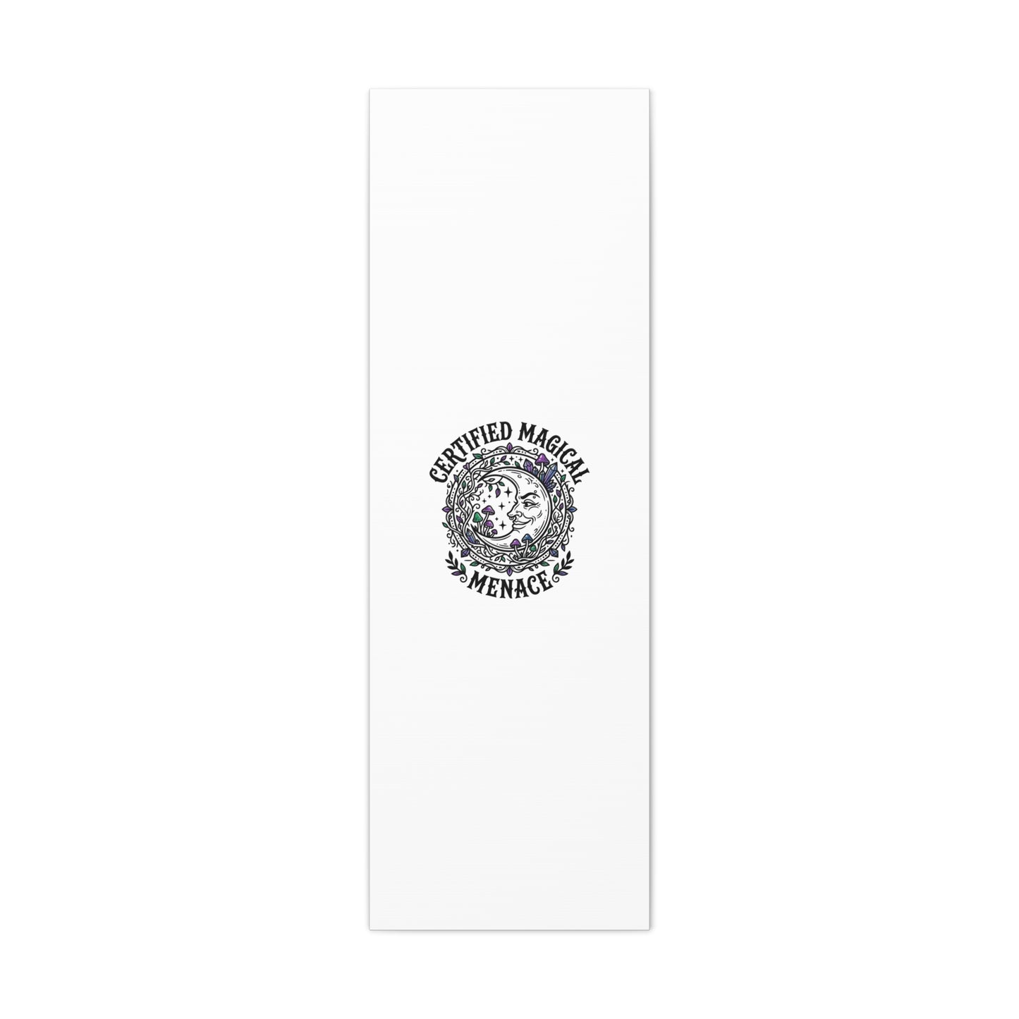 Certified Magical Menace Canvas | witchy goblincore celestial art