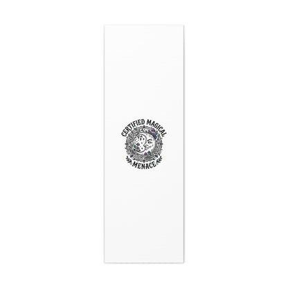 Certified Magical Menace Canvas | witchy goblincore celestial art