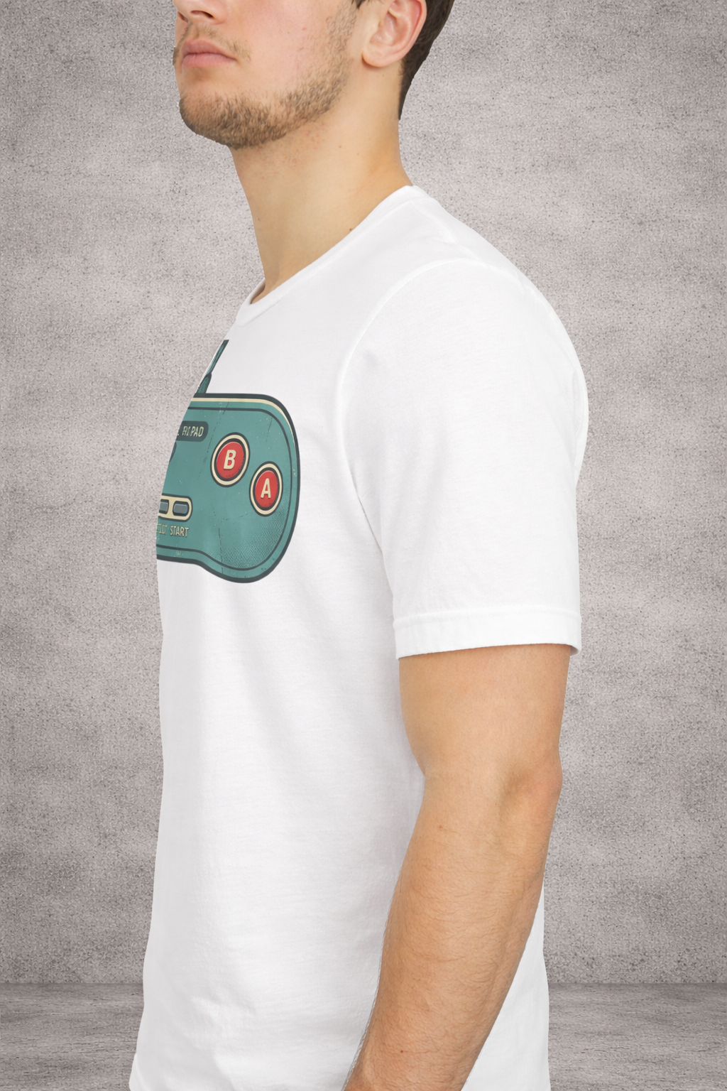 Retro Game Controller T-Shirt — Vintage Console Gamer Tee