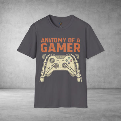 Anatomy of a Gamer T-Shirt – Retro Controller Graphic Tee for Gamers