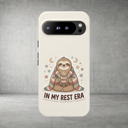 Phone Case — "In My Rest Era" Sloth Cozy Cute Protective Case