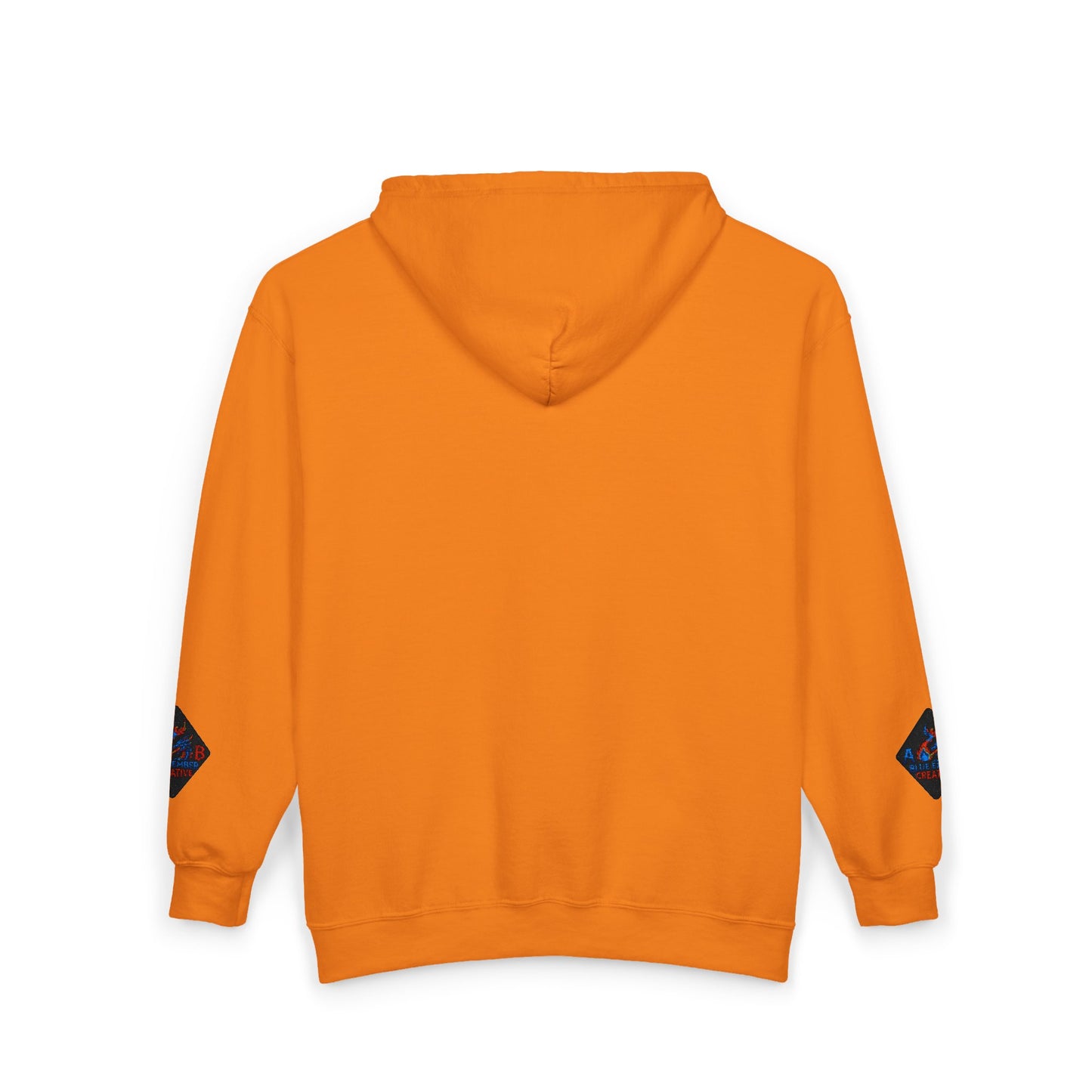 A Blue Ember Creative Diamond Zip Hoodie – Small Card Graphic