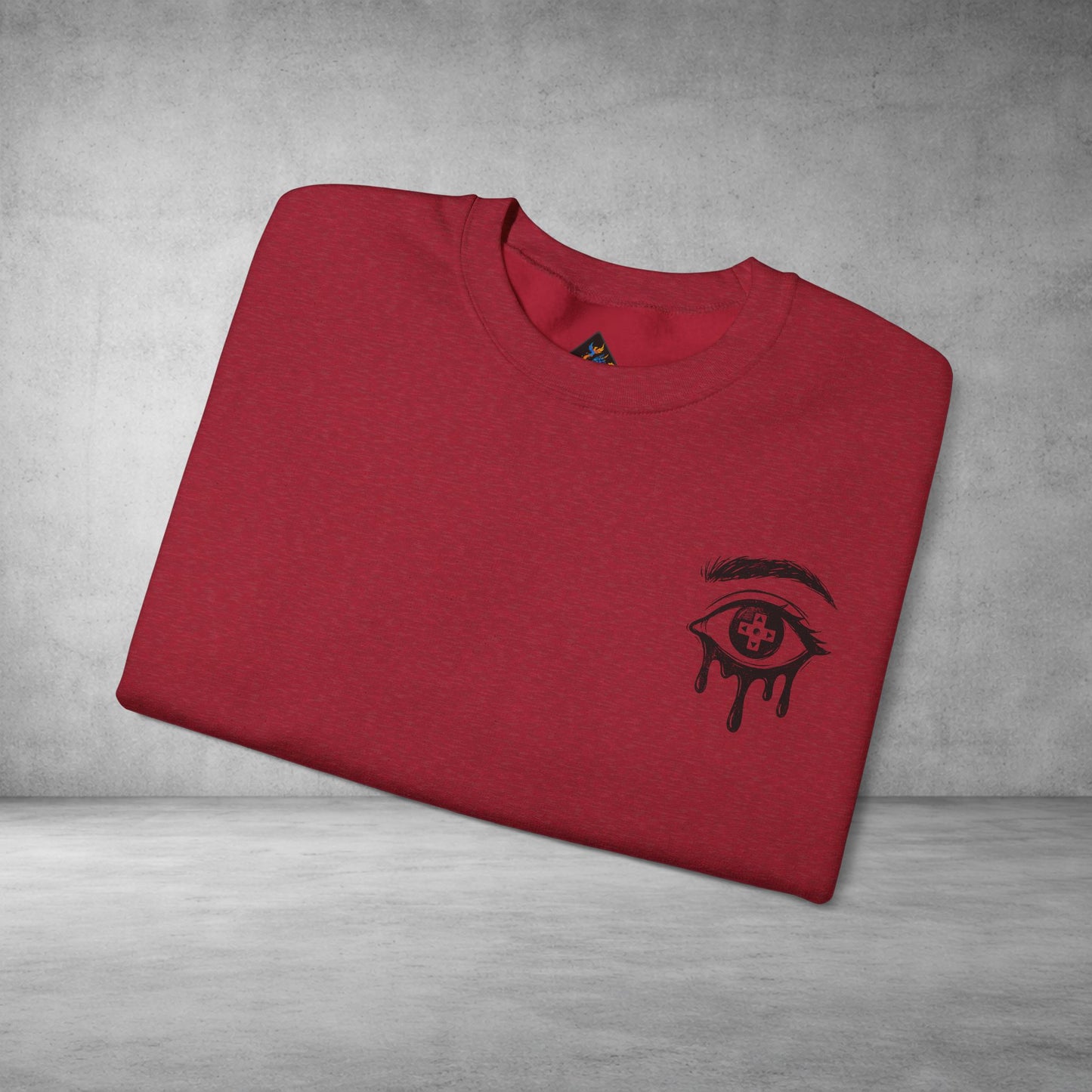 Dripping Eye Crewneck Sweatshirt