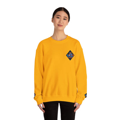 A Blue Ember Patch Crewneck Sweatshirt
