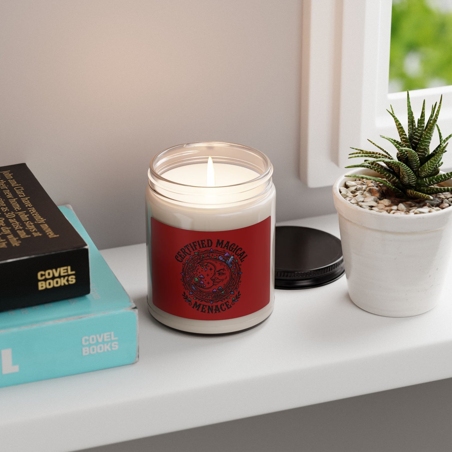Certified Magical Menace Candle | Witchy, goblincore, celestial soy candle