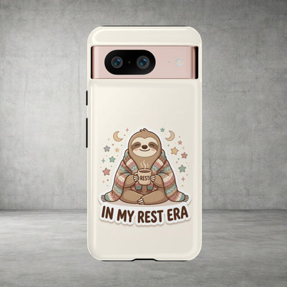 Phone Case — "In My Rest Era" Sloth Cozy Cute Protective Case