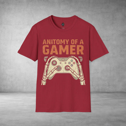 Anatomy of a Gamer T-Shirt – Retro Controller Graphic Tee for Gamers