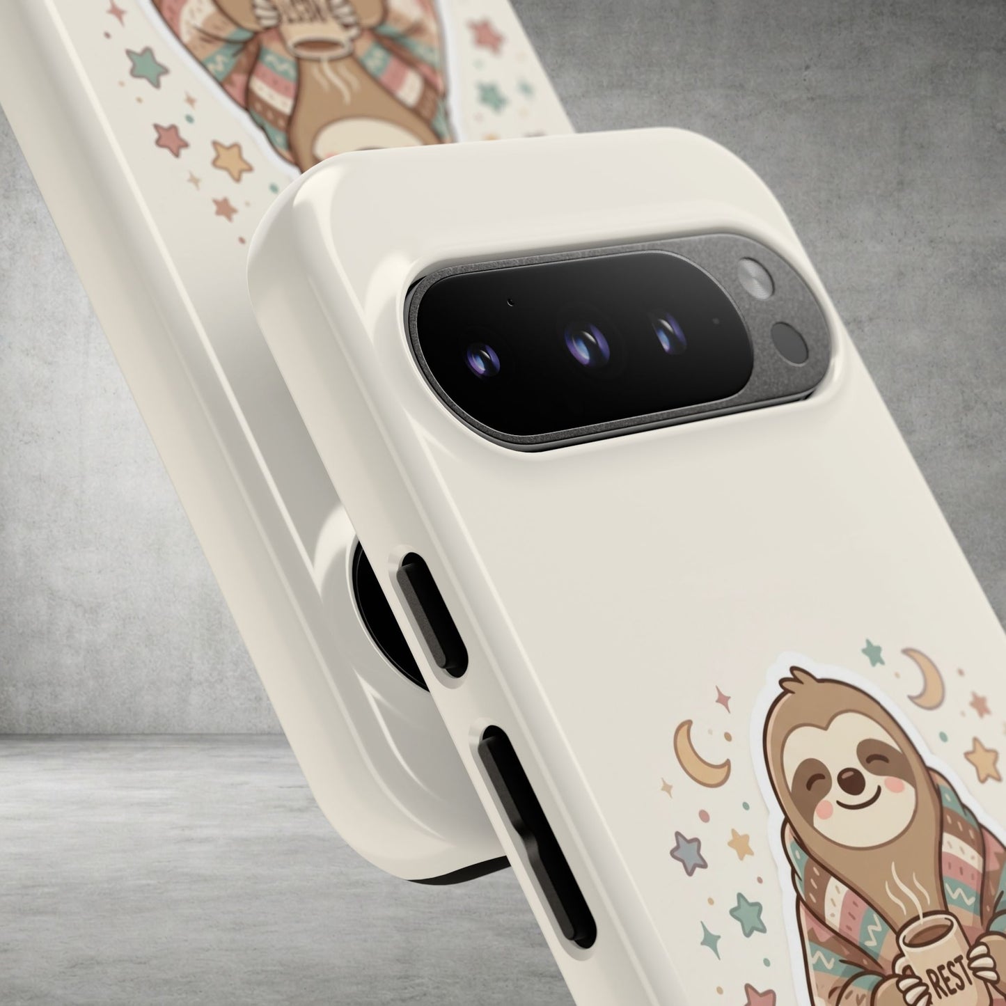 Phone Case — "In My Rest Era" Sloth Cozy Cute Protective Case