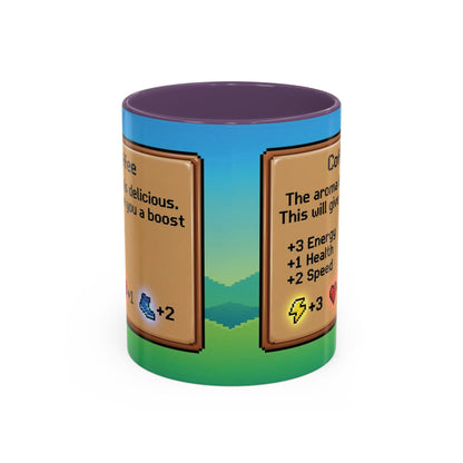 Stardew Valley Inspired Mug – Cozy Gamer Coffee Cup – Farming Game Gift – Pixel Art Aesthetic Mug
