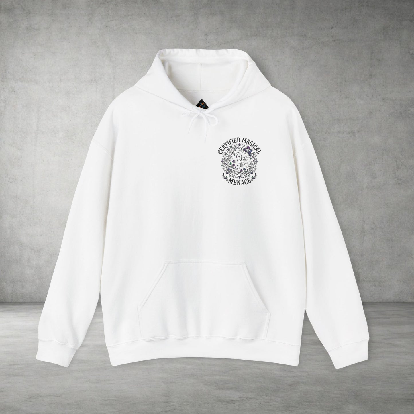 Certified Magical Menace Hoodie | witchy goblincore celestial
