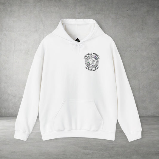 Certified Magical Menace Hoodie | witchy goblincore celestial