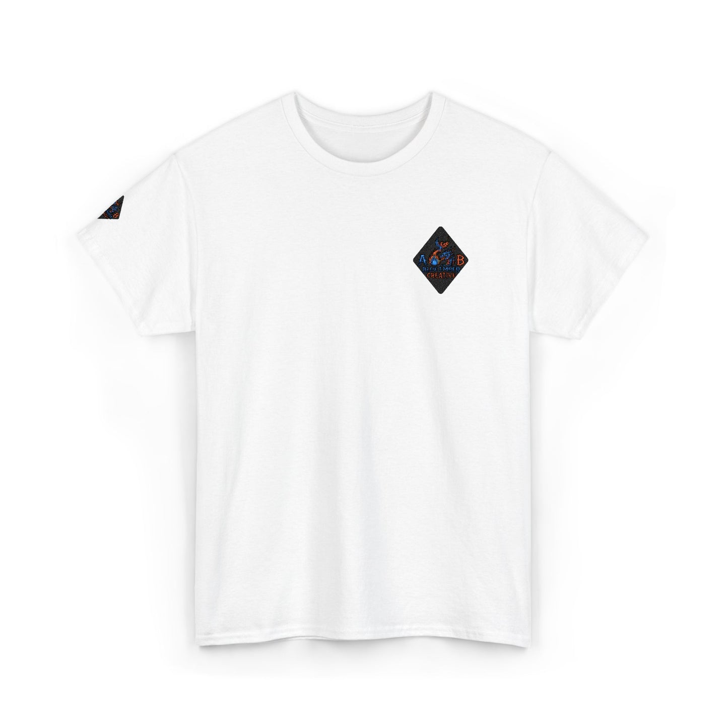 A Blue Ember Diamond Chest Tee