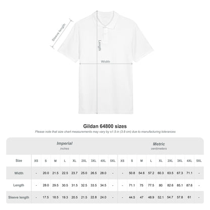A Blue Ember Creative - Embroidered Diamond Floral Polo Shirt