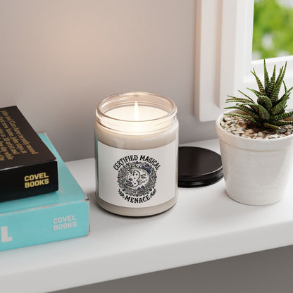Certified Magical Menace Candle | Witchy, goblincore, celestial soy candle
