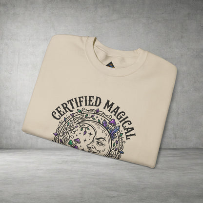 Certified Magical Menace Sweatshirt | witchy, goblincore, celestial vibes