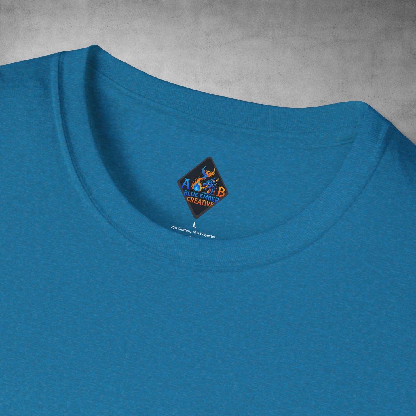 Color Prism Heart T-Shirt — Vibrant Abstract Rainbow Graphic Tee