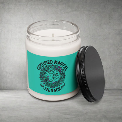 Certified Magical Menace Candle | Witchy, goblincore, celestial soy candle
