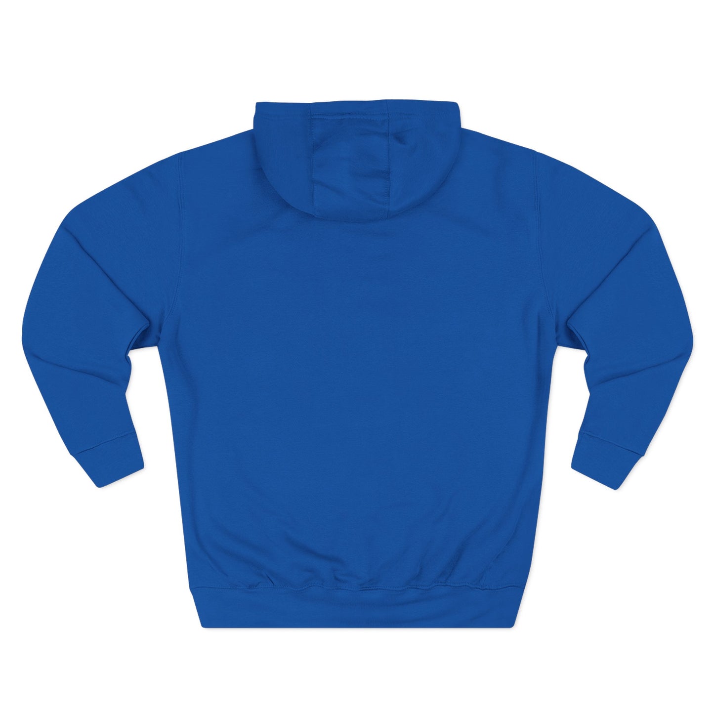A Blue Ember Creative Geometric Diamond Hoodie — Small Chest Logo Pullover