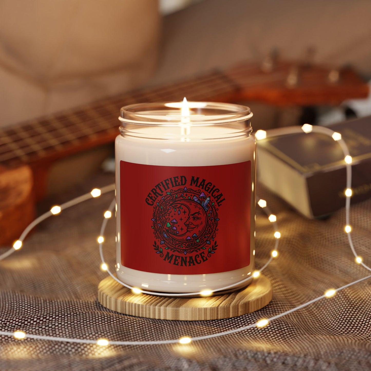 Certified Magical Menace Candle | Witchy, goblincore, celestial soy candle