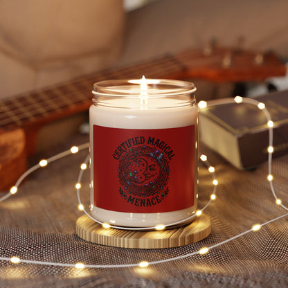 Certified Magical Menace Candle | Witchy, goblincore, celestial soy candle
