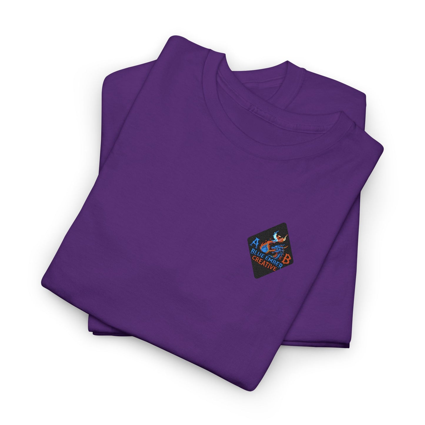A Blue Ember Diamond Chest Tee
