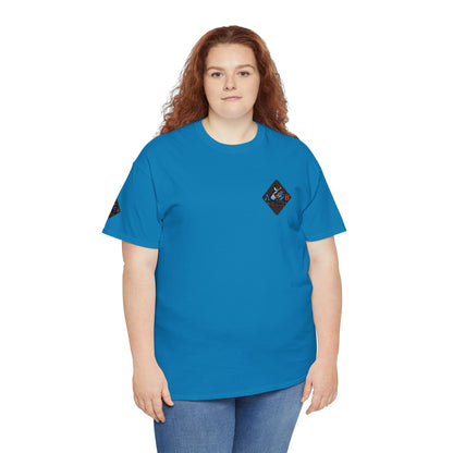 A Blue Ember Diamond Chest Tee