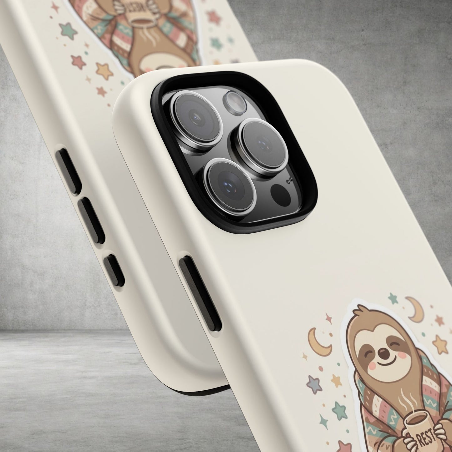 Phone Case — "In My Rest Era" Sloth Cozy Cute Protective Case